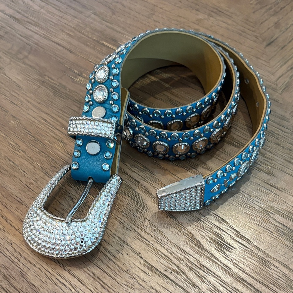 Vintage Kippys Swarovski Crystal Belt - Cowgirl Style